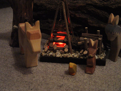Verschw&ouml;rung am Feuer